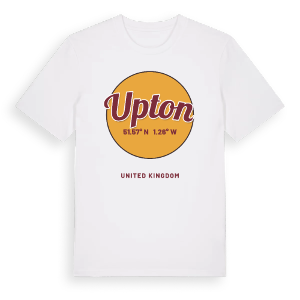 Upton cirkel t-shirt – ekologisk bomull t-shirt från Pinshirt