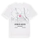 Upton-by-Chester karta t-shirt