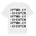 Upton-by-Chester ordlek t-shirt