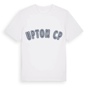 Upton CP college t-shirt – ekologisk bomull t-shirt från Pinshirt