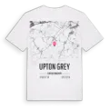Upton Grey karta t-shirt
