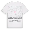 Upton Pyne karta t-shirt