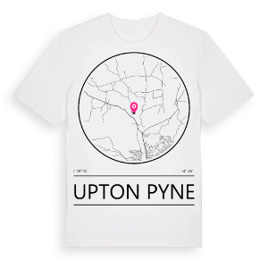 Upton Pyne t-shirt – ekologisk bomull t-shirt från Pinshirt