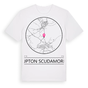 Upton Scudamore t-shirt – ekologisk bomull t-shirt från Pinshirt