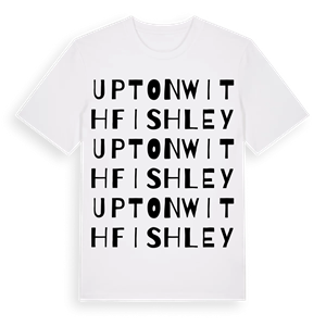 Upton with Fishley ordlek t-shirt – ekologisk bomull t-shirt från Pinshirt