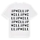 Upwell ordlek t-shirt