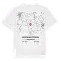 Utkinton and Cotebrook karta t-shirt