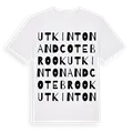 Utkinton and Cotebrook ordlek t-shirt