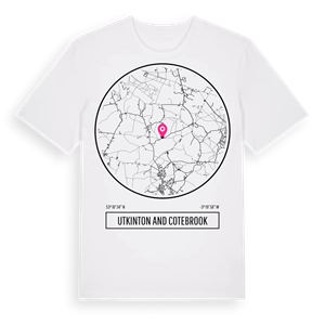 Utkinton and Cotebrook t-shirt – ekologisk bomull t-shirt från Pinshirt