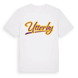 Utterby baseball t-shirt – ekologisk bomull t-shirt från Pinshirt