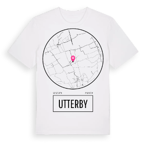 Utterby t-shirt – ekologisk bomull t-shirt från Pinshirt