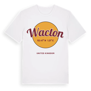 Wacton cirkel t-shirt – ekologisk bomull t-shirt från Pinshirt