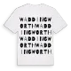 Waddingworth ordlek t-shirt
