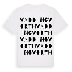 Waddingworth ordlek t-shirt – ekologisk bomull t-shirt från Pinshirt