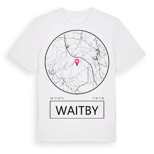 Waitby t-shirt – ekologisk bomull t-shirt från Pinshirt