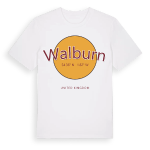 Walburn cirkel t-shirt – ekologisk bomull t-shirt från Pinshirt