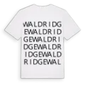Waldridge ordlek t-shirt