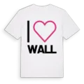 Jag älskar Wall t-shirt stort tryck
