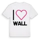 Jag älskar Wall t-shirt stort tryck