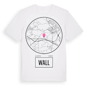 Wall t-shirt – ekologisk bomull t-shirt från Pinshirt
