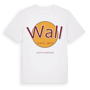 Wall cirkel t-shirt – ekologisk bomull t-shirt från Pinshirt