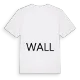 Jag älskar Wall t-shirt stort tryck