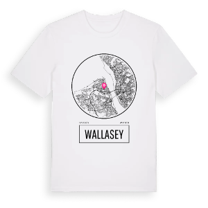 Wallasey t-shirt – ekologisk bomull t-shirt från Pinshirt