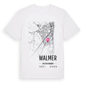 Walmer karta t-shirt – ekologisk bomull t-shirt från Pinshirt