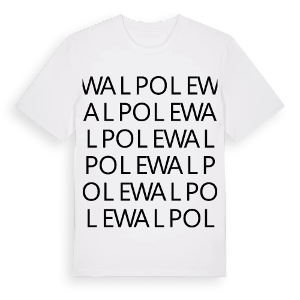 Walpole ordlek t-shirt – ekologisk bomull t-shirt från Pinshirt