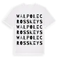 Walpole Cross Keys ordlek t-shirt