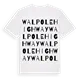 Walpole Highway ordlek t-shirt