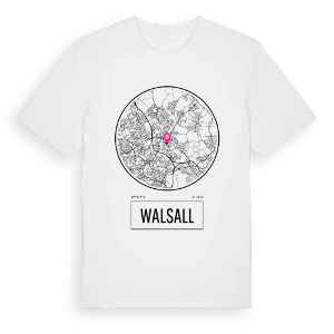 Walsall t-shirt – ekologisk bomull t-shirt från Pinshirt