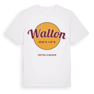 Walton cirkel t-shirt – ekologisk bomull t-shirt från Pinshirt