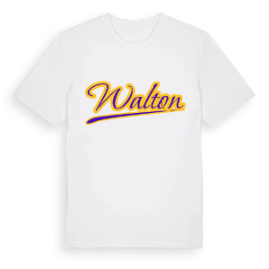 Walton baseball t-shirt – ekologisk bomull t-shirt från Pinshirt