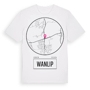 Wanlip t-shirt – ekologisk bomull t-shirt från Pinshirt