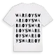 Warboys ordlek t-shirt