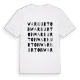 Warburton ordlek t-shirt