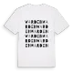Warden ordlek t-shirt