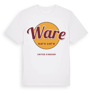 Ware cirkel t-shirt – ekologisk bomull t-shirt från Pinshirt