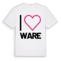 Jag älskar Ware t-shirt stort tryck