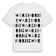 Warehorne ordlek t-shirt