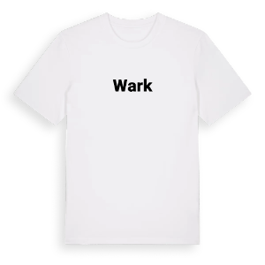 Wark fetstil t-shirt – ekologisk bomull t-shirt från Pinshirt