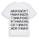 Warkworth ordlek t-shirt
