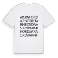 Warnford ordlek t-shirt