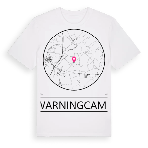 Warningcamp t-shirt – ekologisk bomull t-shirt från Pinshirt