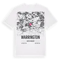 Warrington karta t-shirt