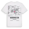 Warrington karta t-shirt