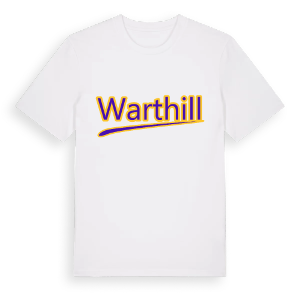 Warthill baseball t-shirt – ekologisk bomull t-shirt från Pinshirt