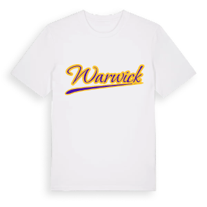 Warwick baseball t-shirt – ekologisk bomull t-shirt från Pinshirt