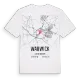 Warwick karta t-shirt